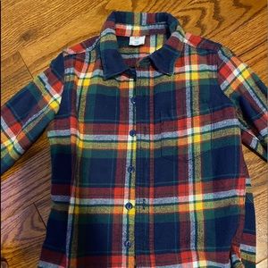 Flannel Gap Shirt for Kids